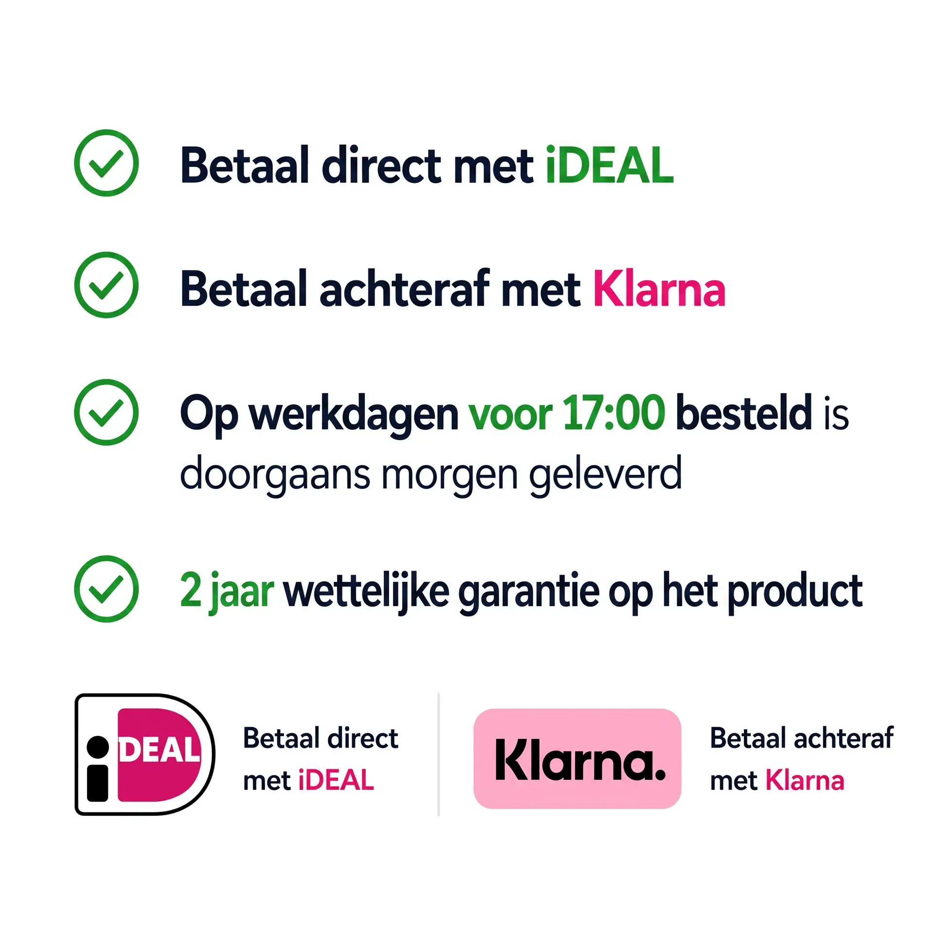 Veilig achteraf betalen met Klarna